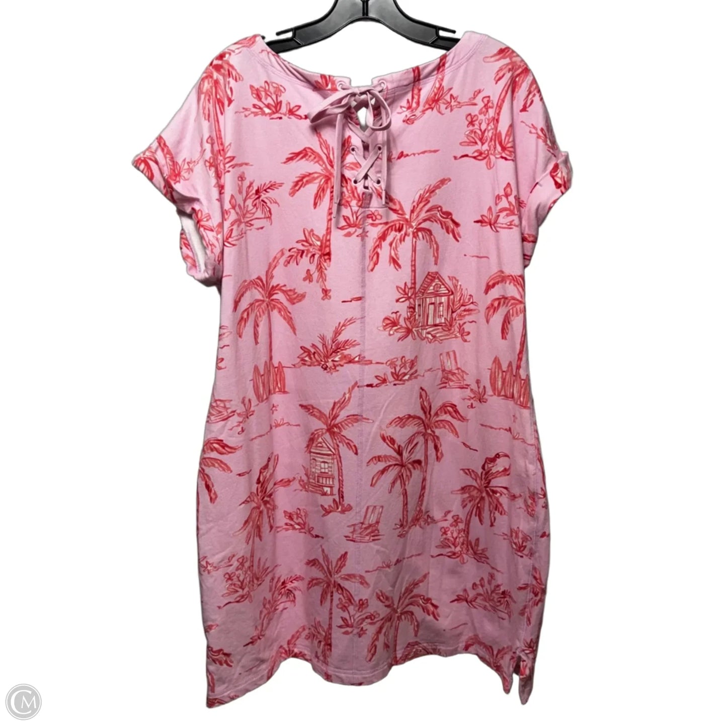 Dress Casual Short By Talbots In Tropical Print, Size: Xl