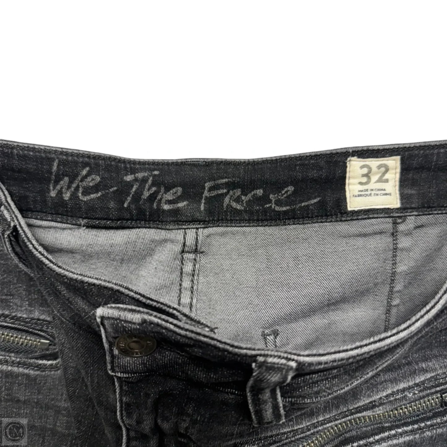 Jeans Skinny By We The Free In Black, Size: 14/32