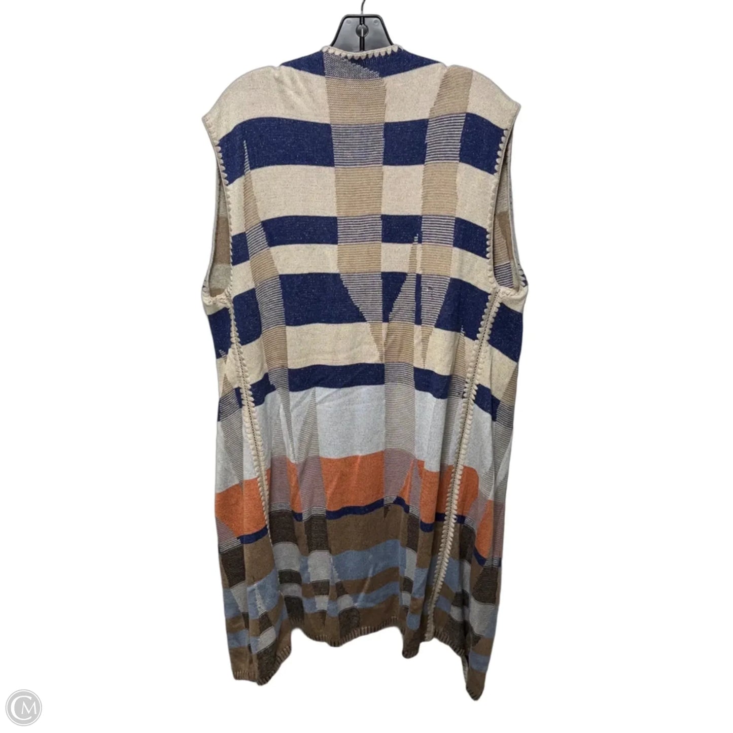 Vest By Nic + Zoe In Plaid Pattern, Size: L