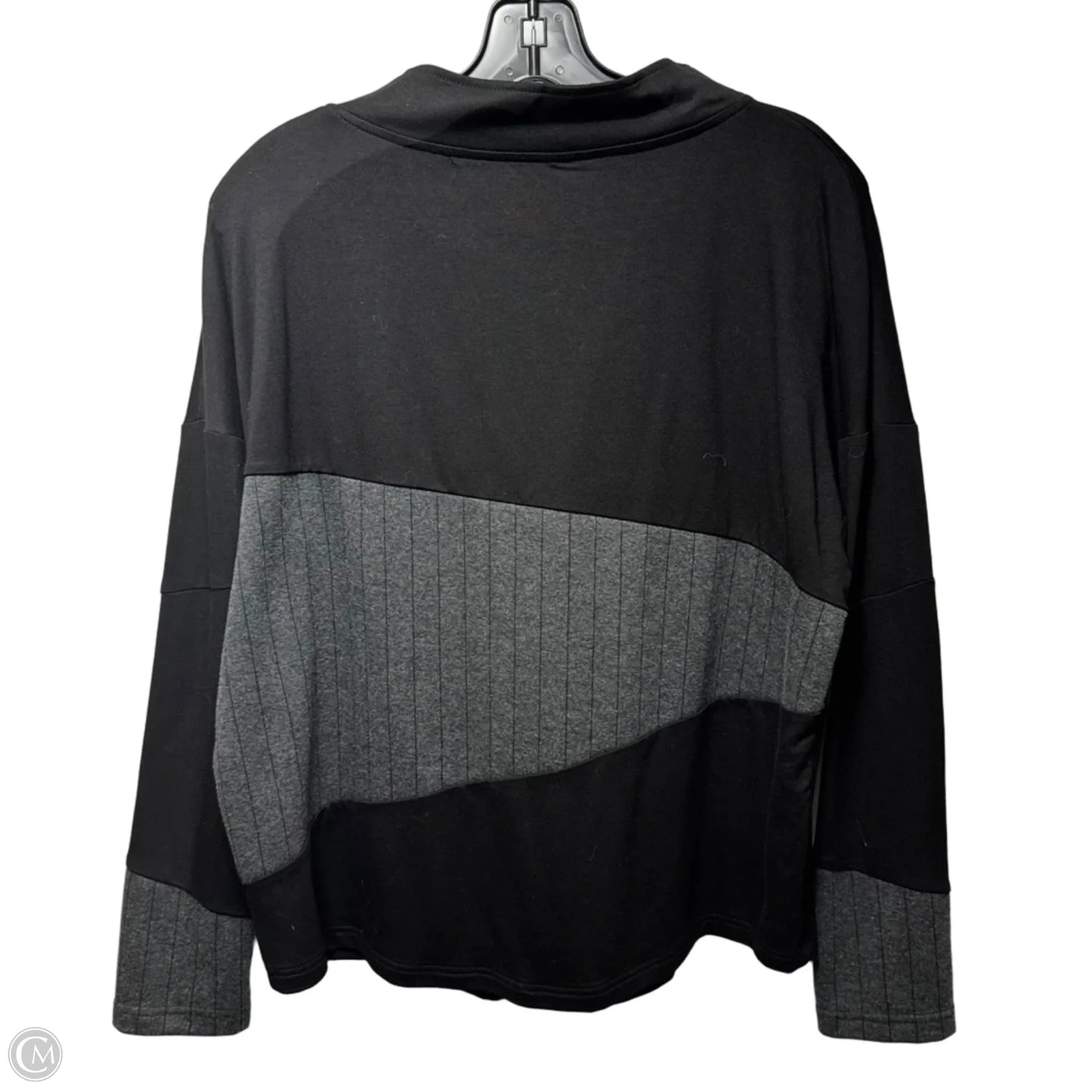 Mock Neck Top Long Sleeve By Naya In Black, Size: M (2)