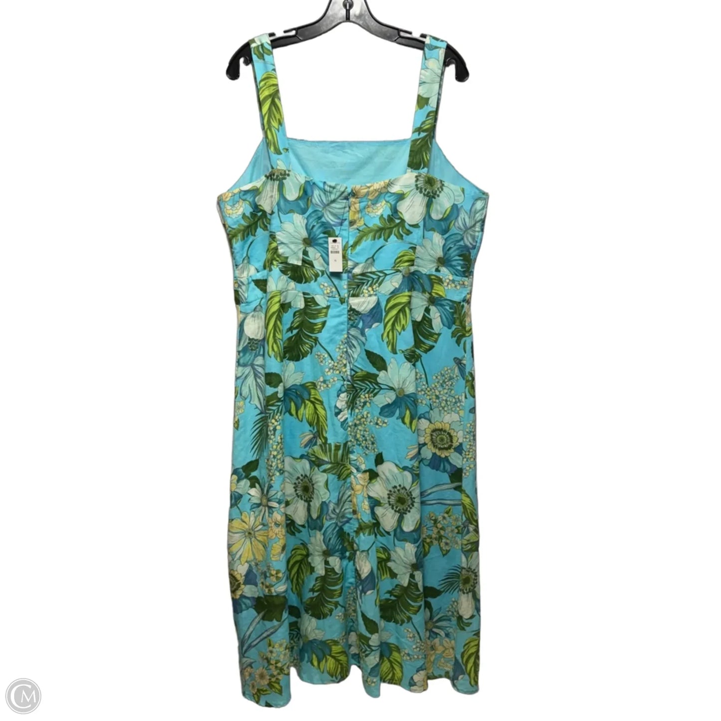Dress Casual Maxi By Talbots In Floral Print, Size: 16