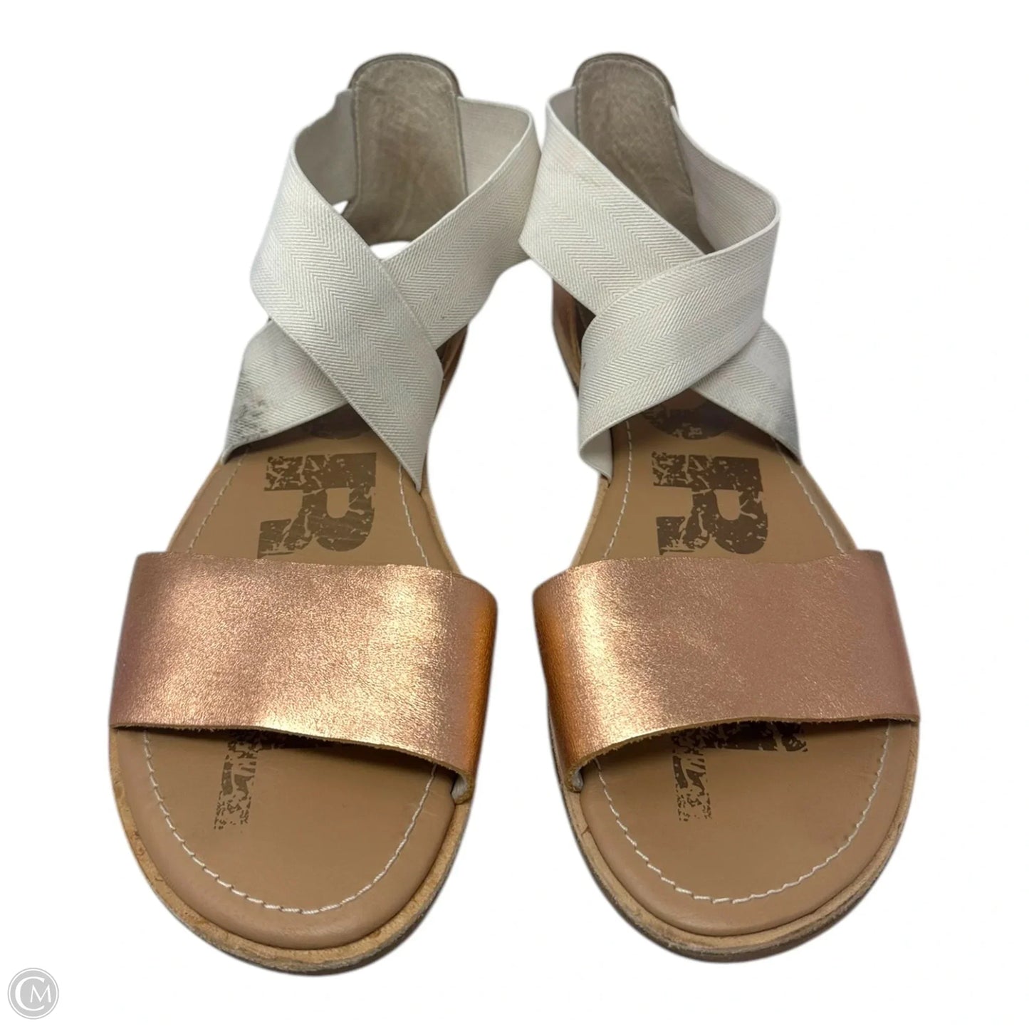 Ella Sandals Flats By Sorel In Rose Gold, Size: 9.5