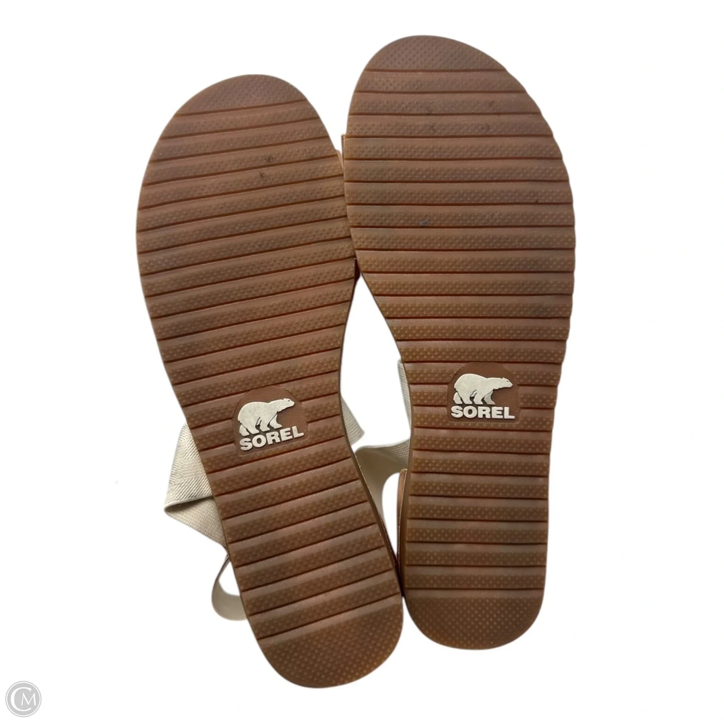Ella Sandals Flats By Sorel In Rose Gold, Size: 9.5