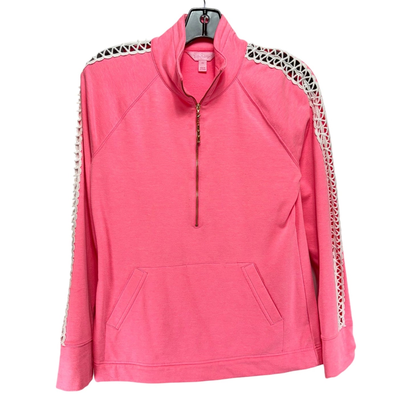 Skipper Popover Designer By Lilly Pulitzer In Heathered Pascha Pink, Size: XS