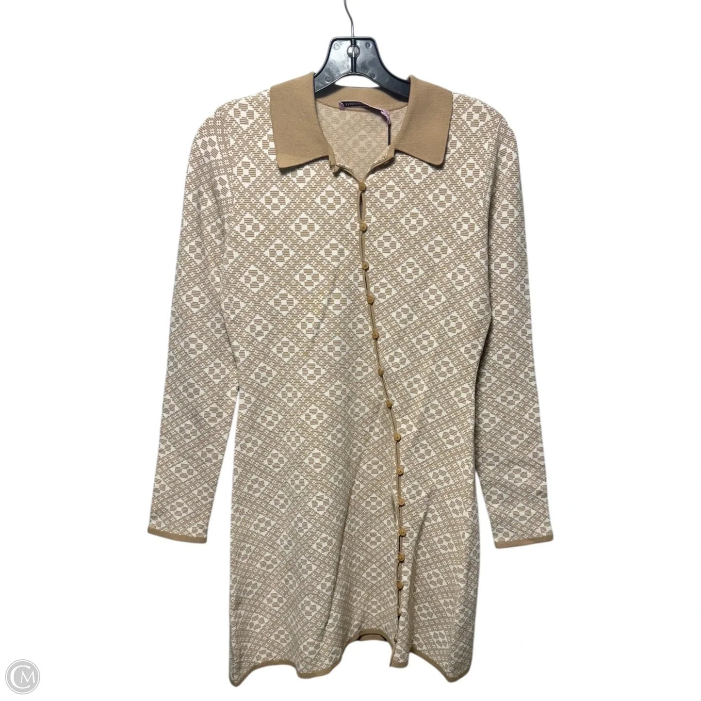 Dress Casual Midi By Hansen & Gretel In Camouflage Print, Size: L