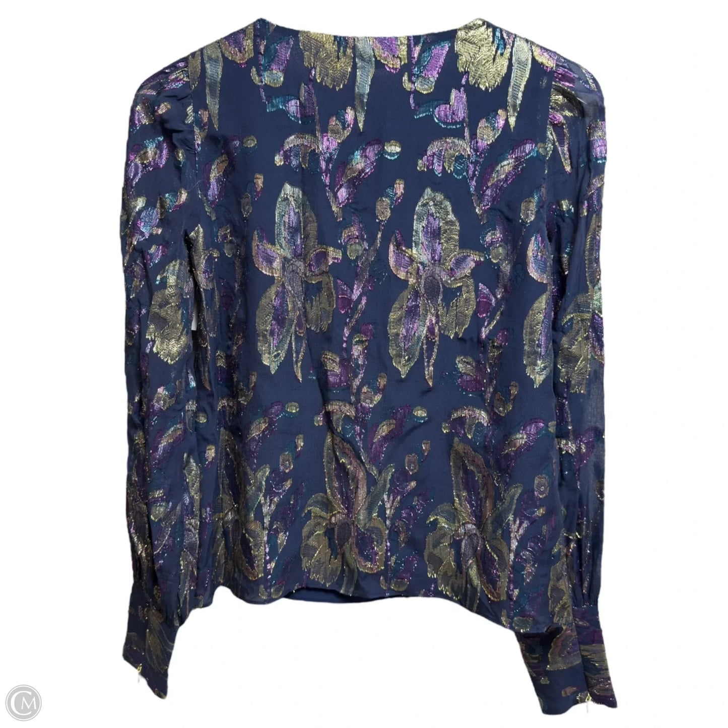 Lambert Silk Top Designer By Lilly Pulitzer In Multi-colored, Size: Xxs