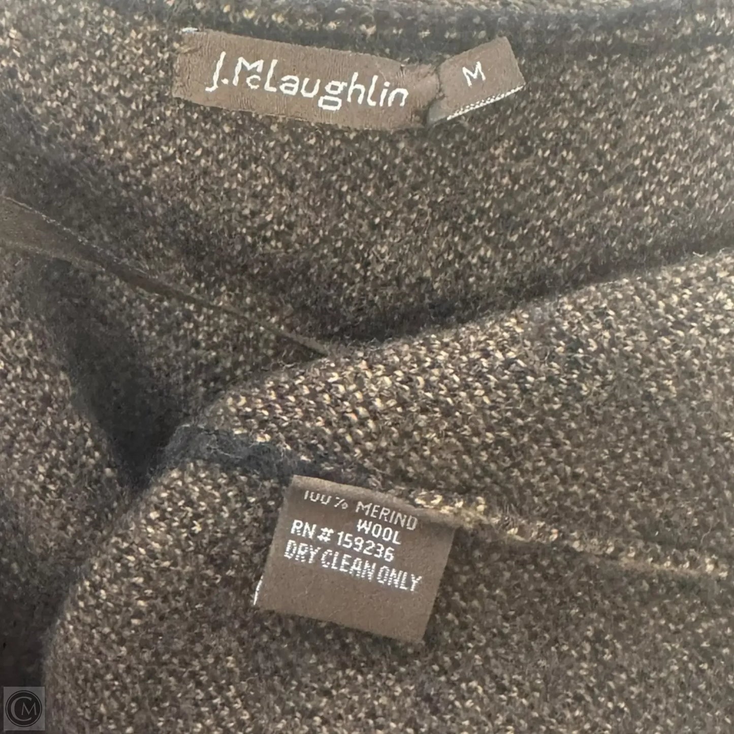 Jacqueline Merino Wool Open Cardigan By J Mclaughlin In Animal Print, Size: M