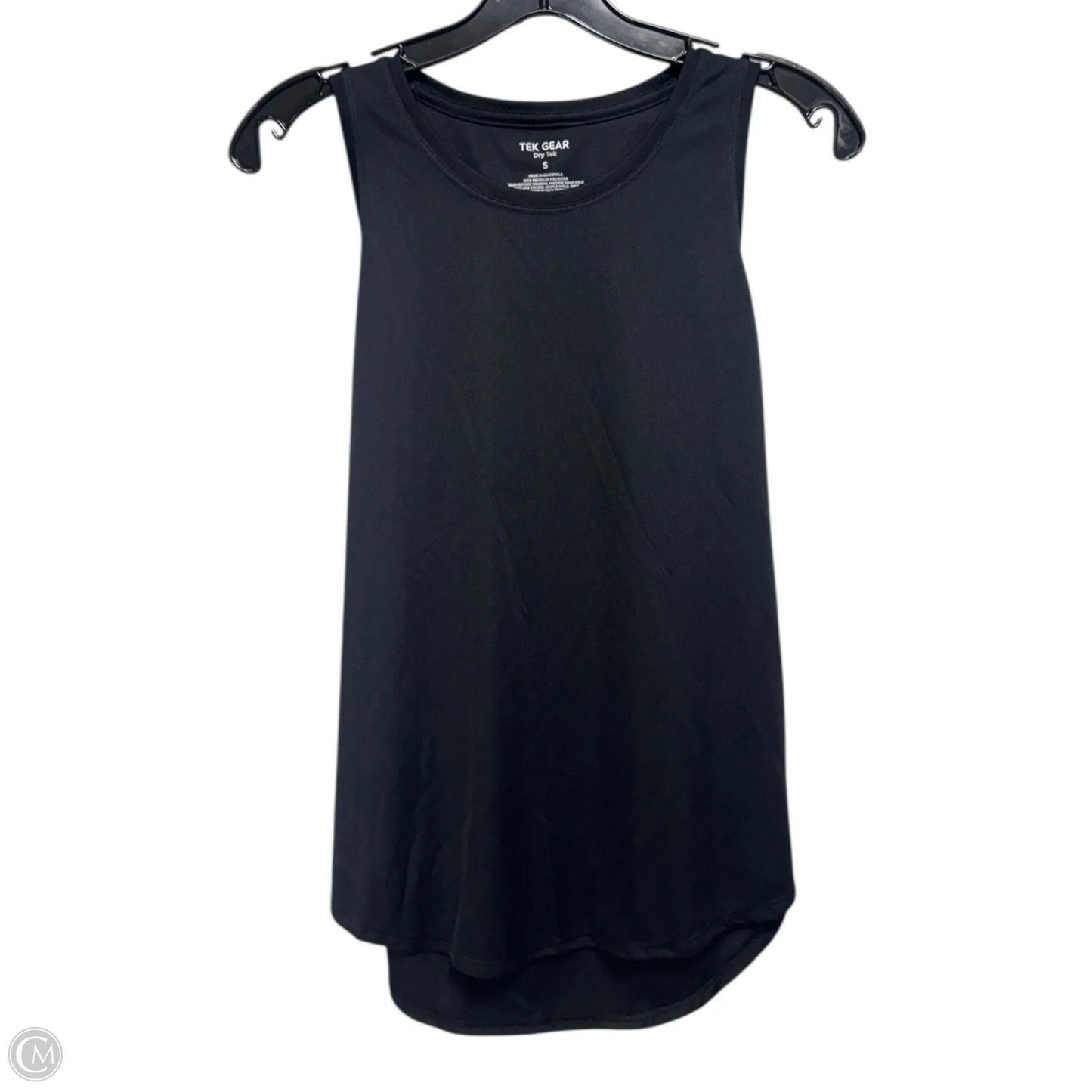 Athletic Tank Top By Tek Gear In Black, Size: S