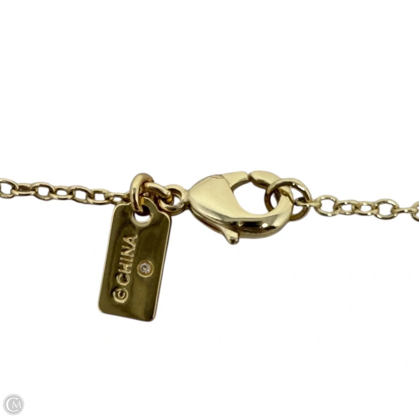 Moon And Flower Charm Necklace Designer By Coach
