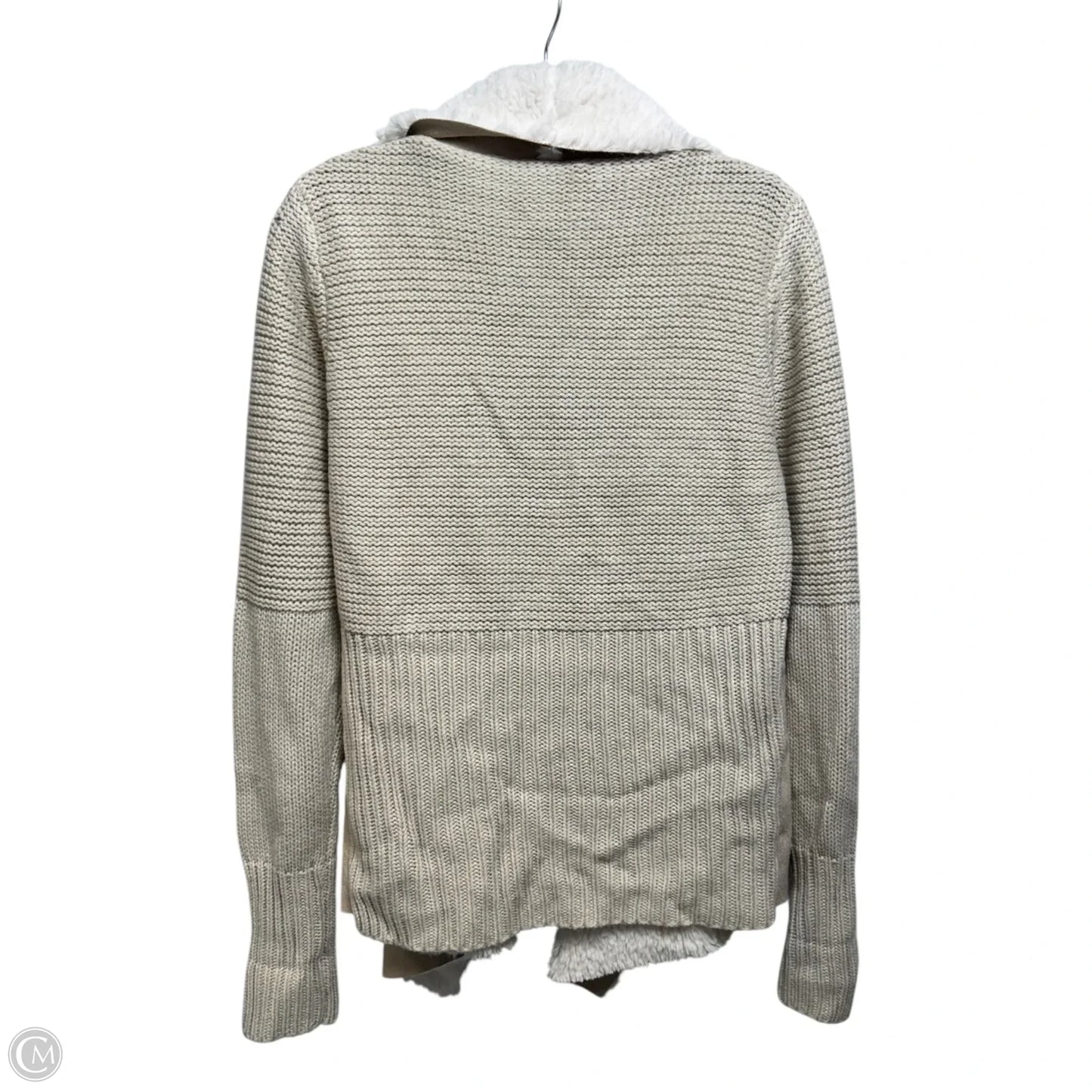 Jacket Faux Fur & Sherpa By Fig & Willow In Cream, Size: S