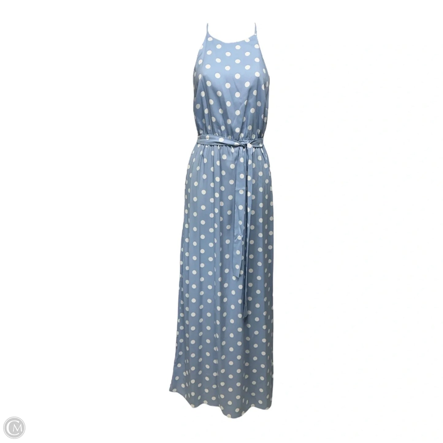 Dress Casual Maxi By Ann Taylor In Polkadot Pattern, Size: 0