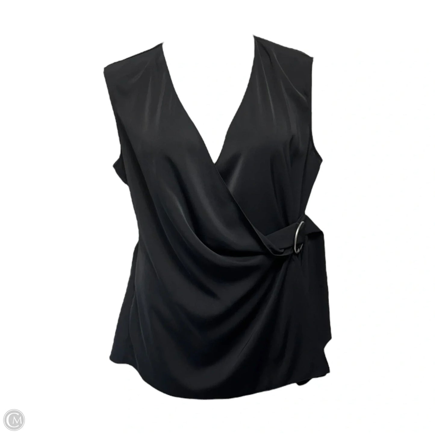 Top Sleeveless Designer By All Saints In Black, Size: L
