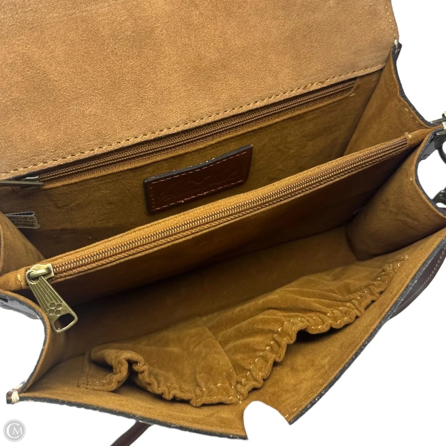 Porcili Top Handle Handbag Designer By Patricia Nash, Size: Medium