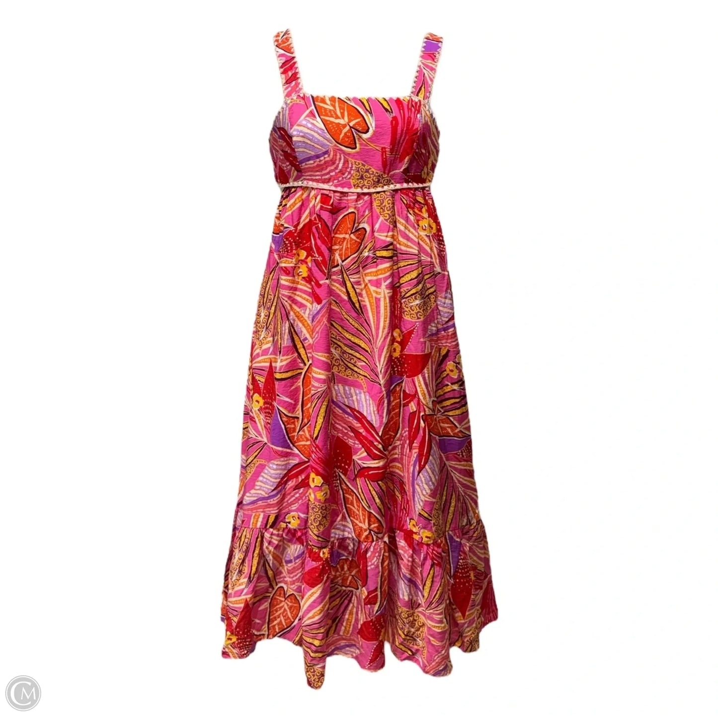 Dress Casual Maxi By Blue B. In Floral Print, Size: L