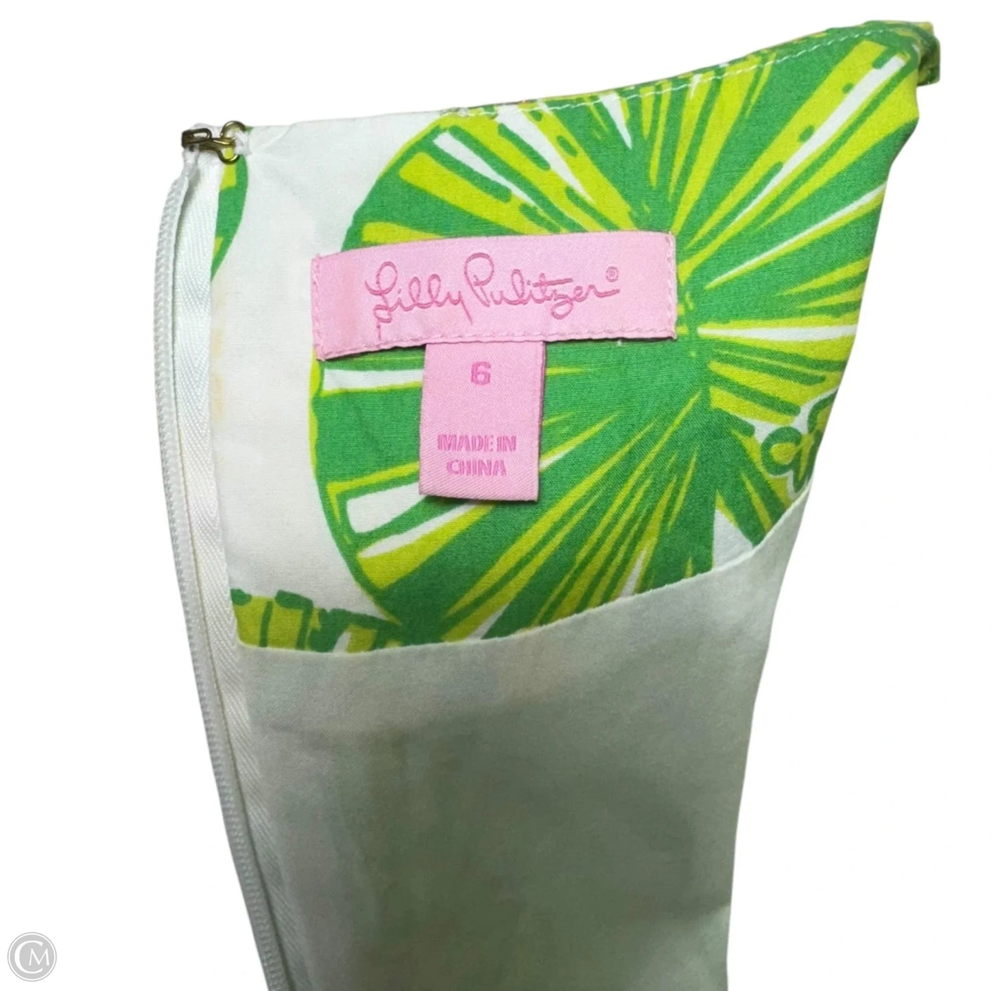 Tori Shift Dress Designer By Lilly Pulitzer In Lilly Pad Prep Hip Hop Hooray, Size: 6