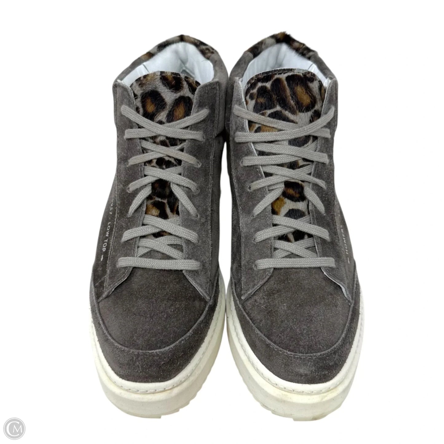Ista Crosta Ossido Sneakers By Homers In Grey, Size: US 7/EU 38