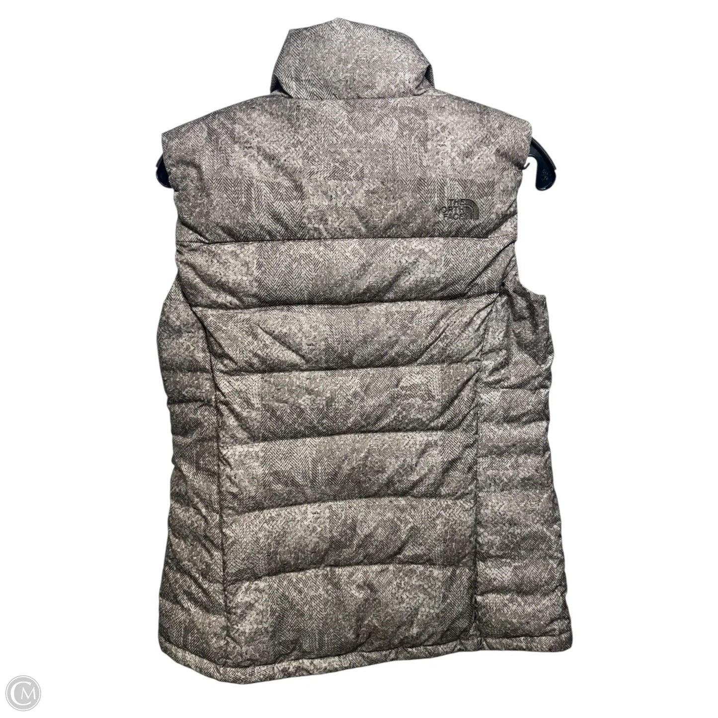 Vest Puffer & Quilted By The North Face In Brown, Size: S