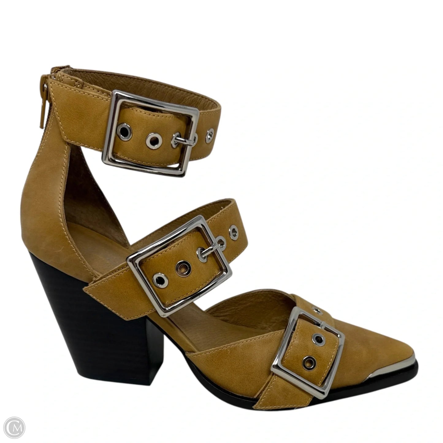 Hendrix Heels By Jeffery Campbell X Free People In Natural, Size: 7