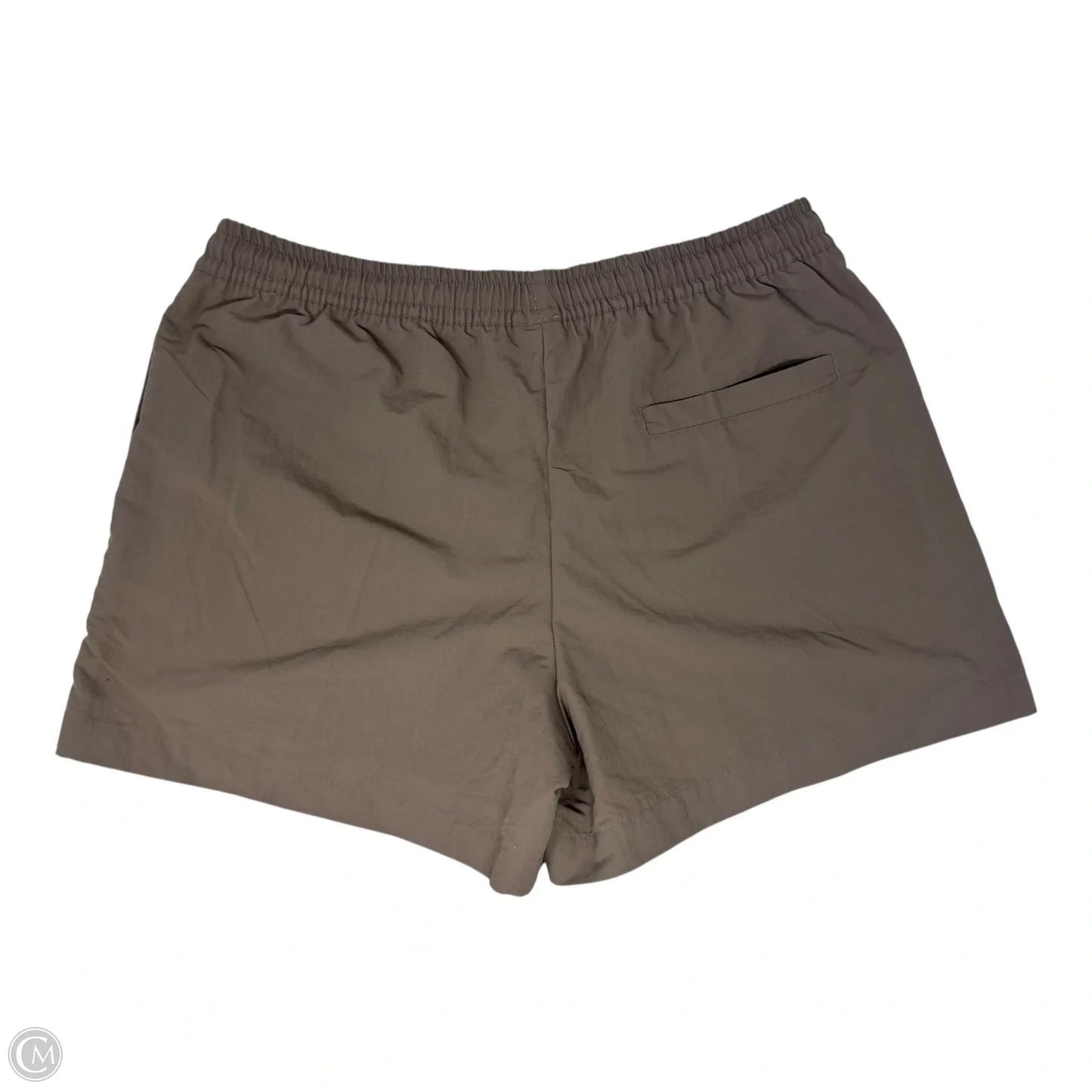Athletic Shorts By Nike Apparel In Tan, Size: L