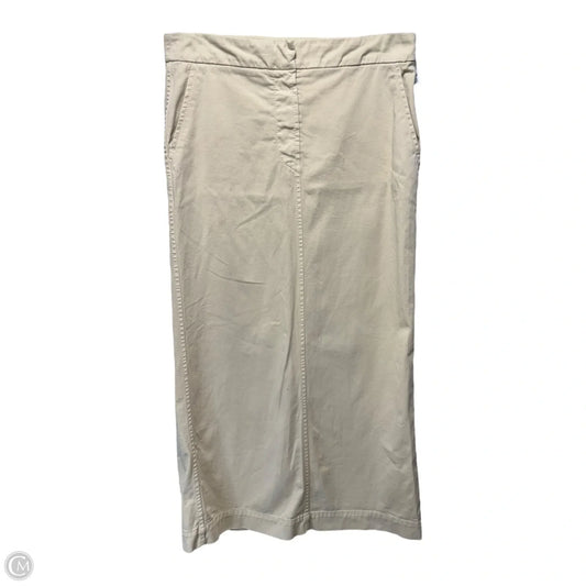 Skirt Maxi By Jil Sander In Cream, Size: 4