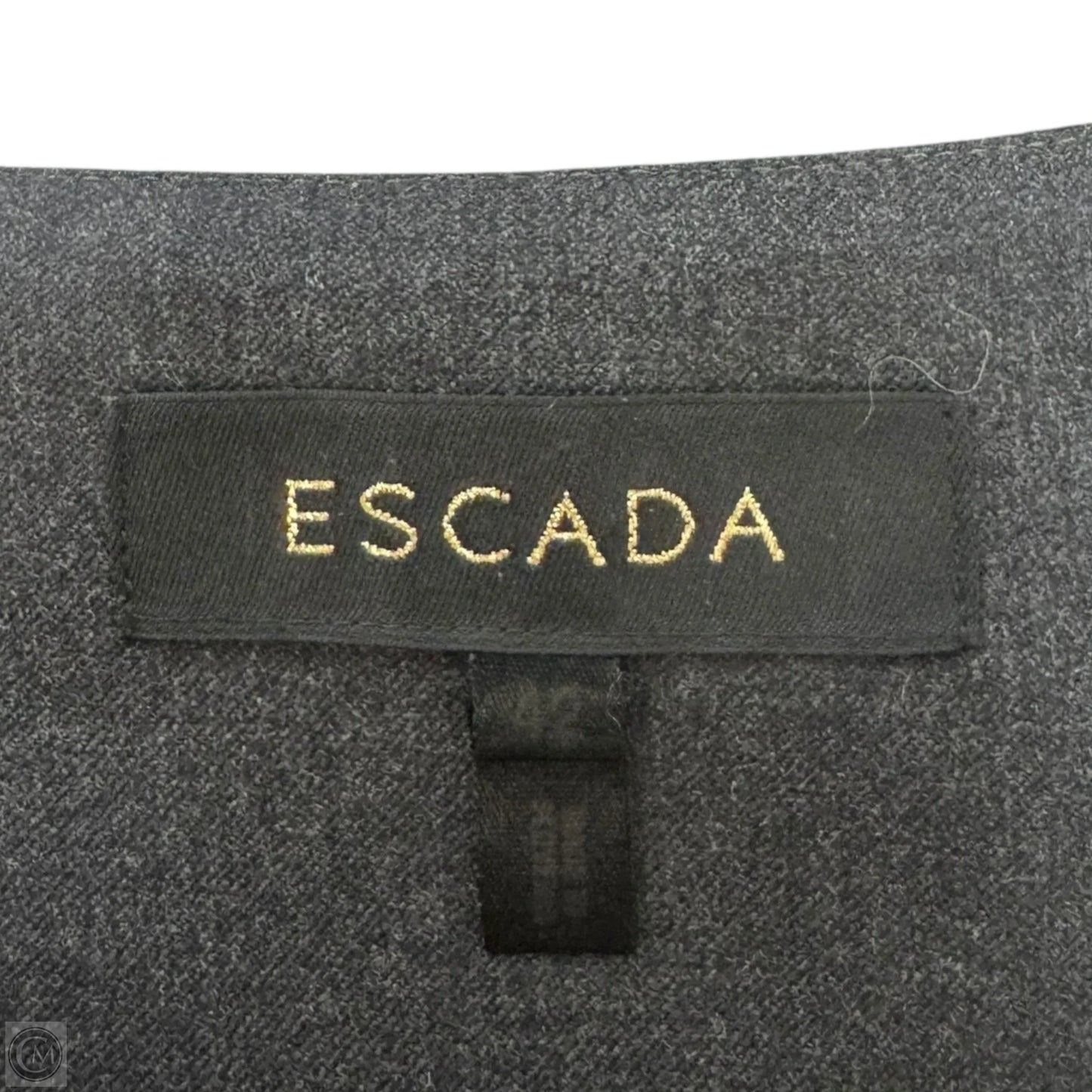 Skirt Designer By Escada In Grey, Size: 10