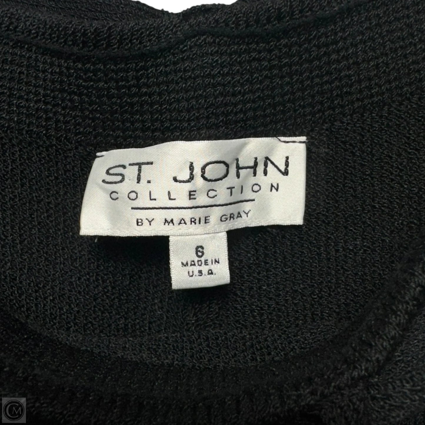 Pants Luxury Designer By St John Collection In Black, Size: 6