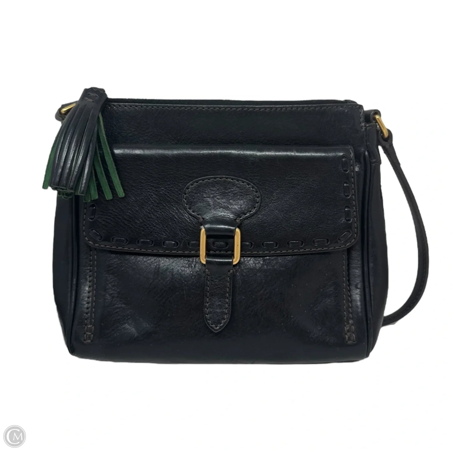 Tassel Zip Crossbody Handbag Designer By Dooney And Bourke, Size: Small