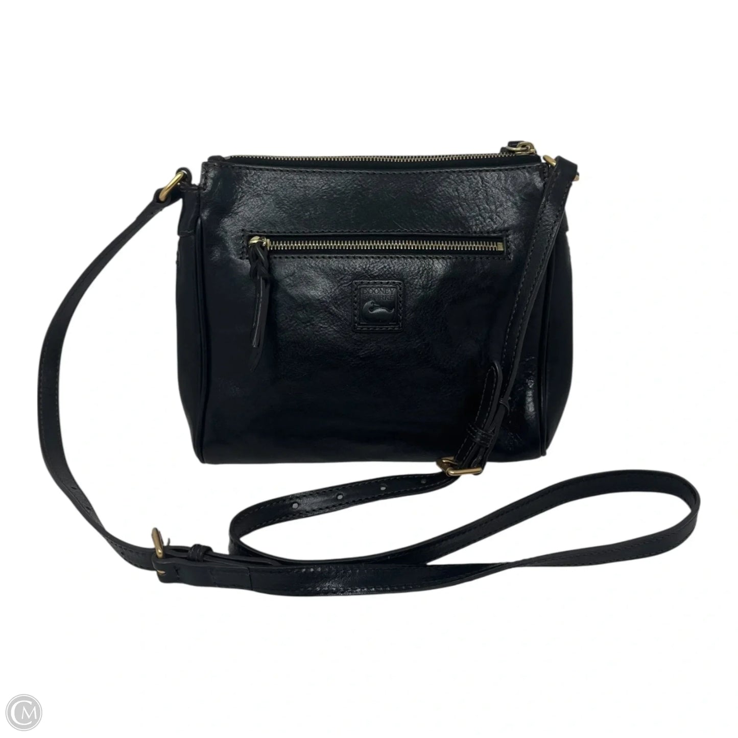 Tassel Zip Crossbody Handbag Designer By Dooney And Bourke, Size: Small