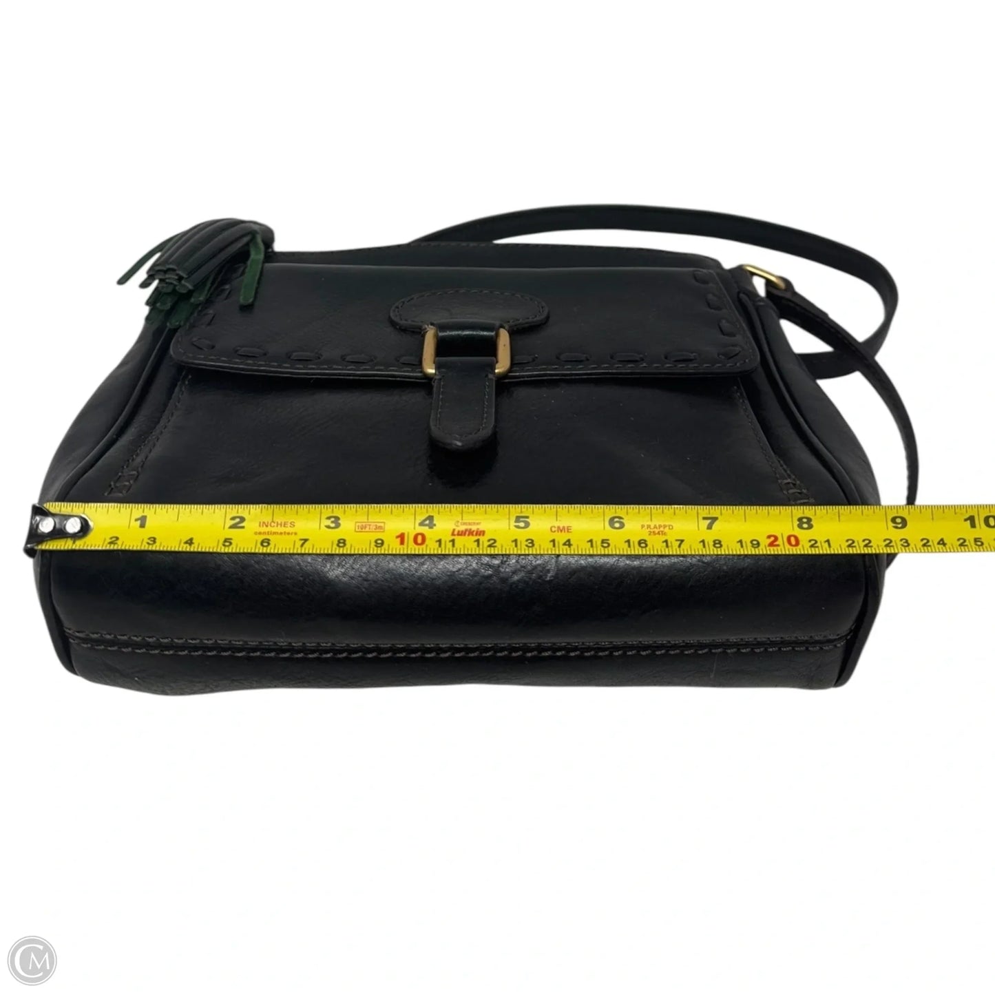 Tassel Zip Crossbody Handbag Designer By Dooney And Bourke, Size: Small