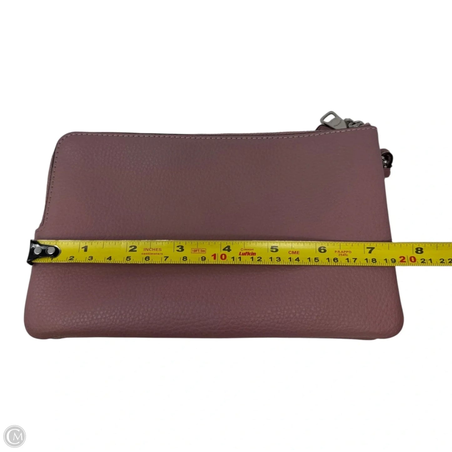 Double Zip Wristlet Designer By Coach, Size: Medium