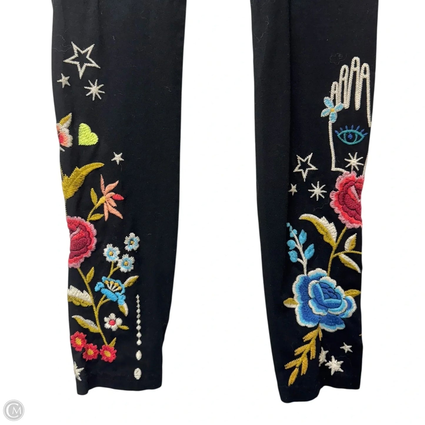 Pants Leggings By Johnny Was In Black, Size: Xs