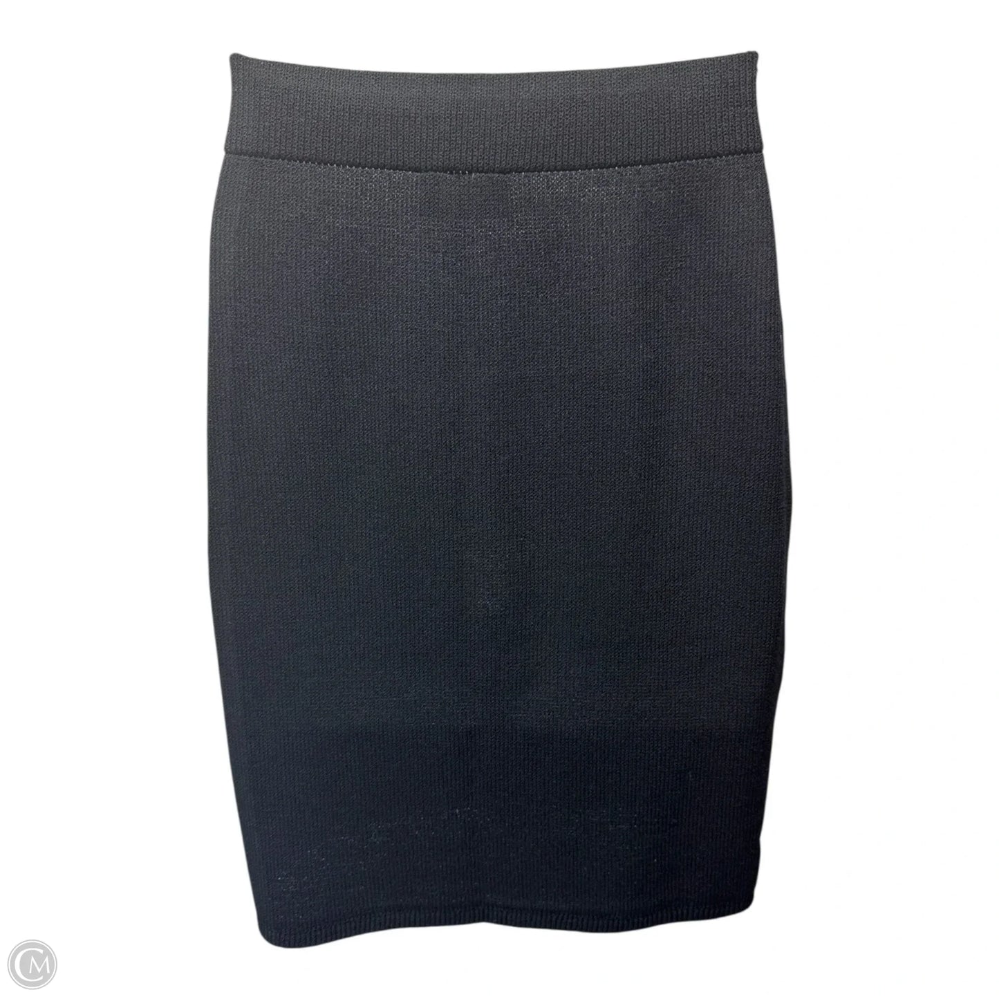 Skirt Midi By St John Knits In Black, Size: 10