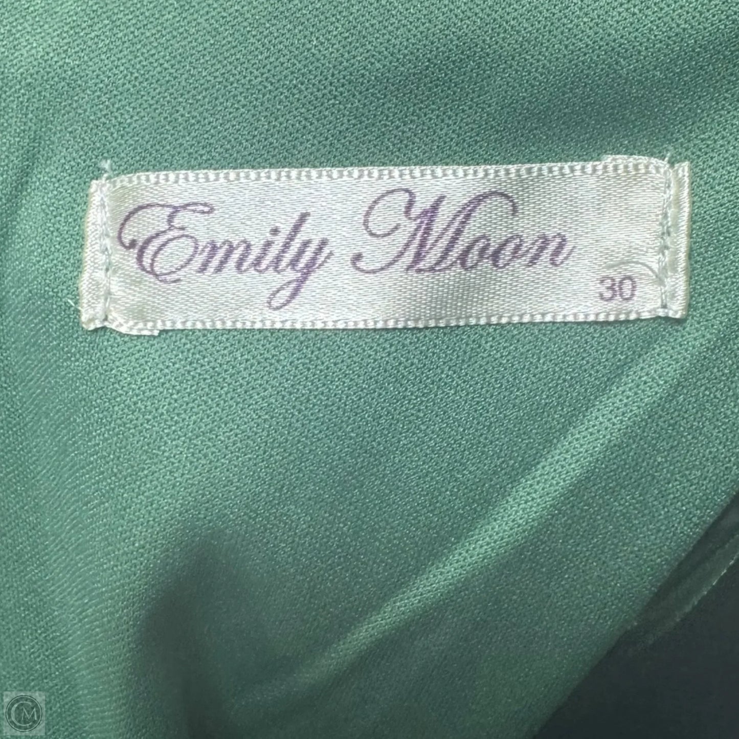 Fit and Flare Dress By Emily Moon In Sage Green, Size: S