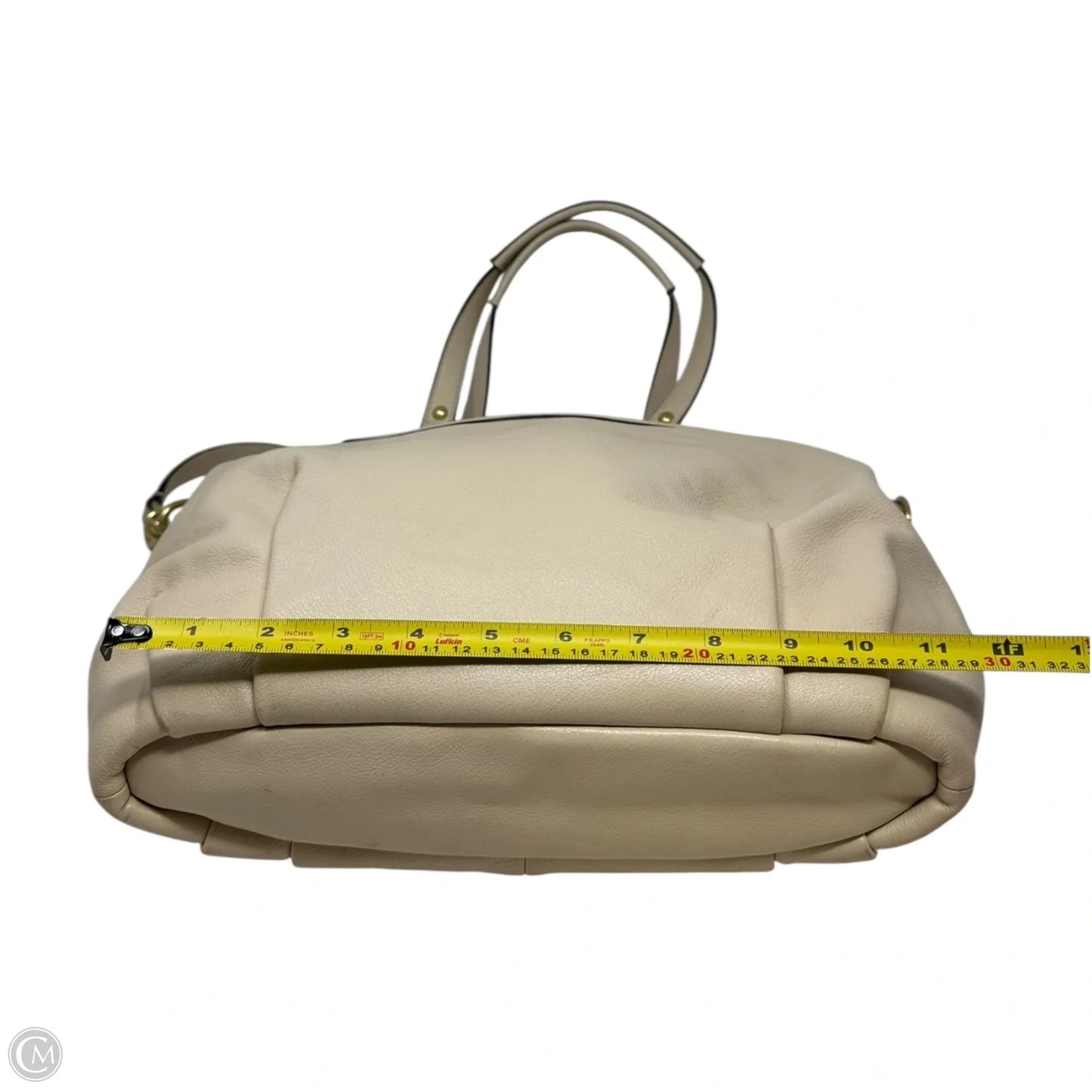 Ansley Satchel Handbag Designer By Coach, Size: Large