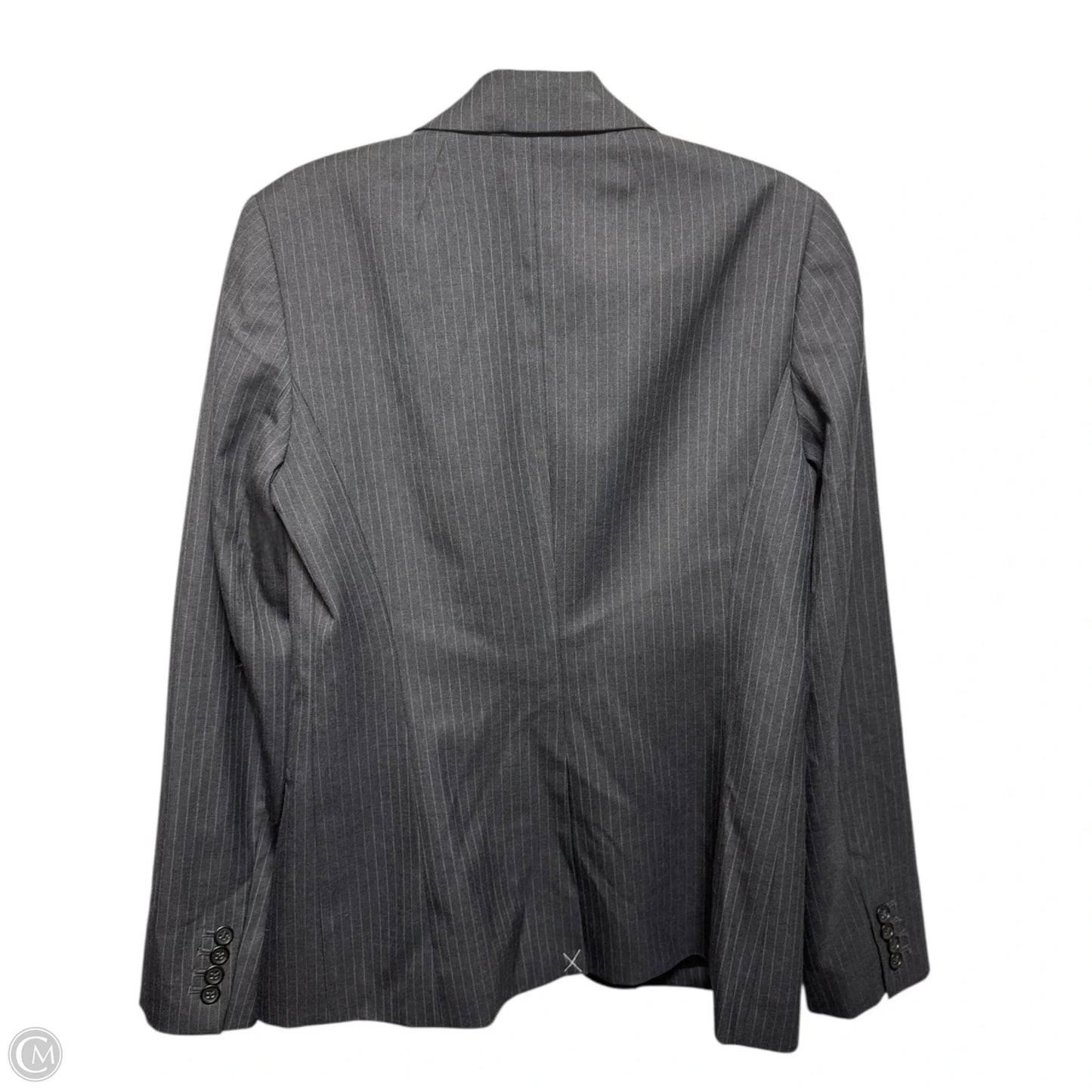 Pinstripe Blazer By J. Crew In Grey, Size: 4