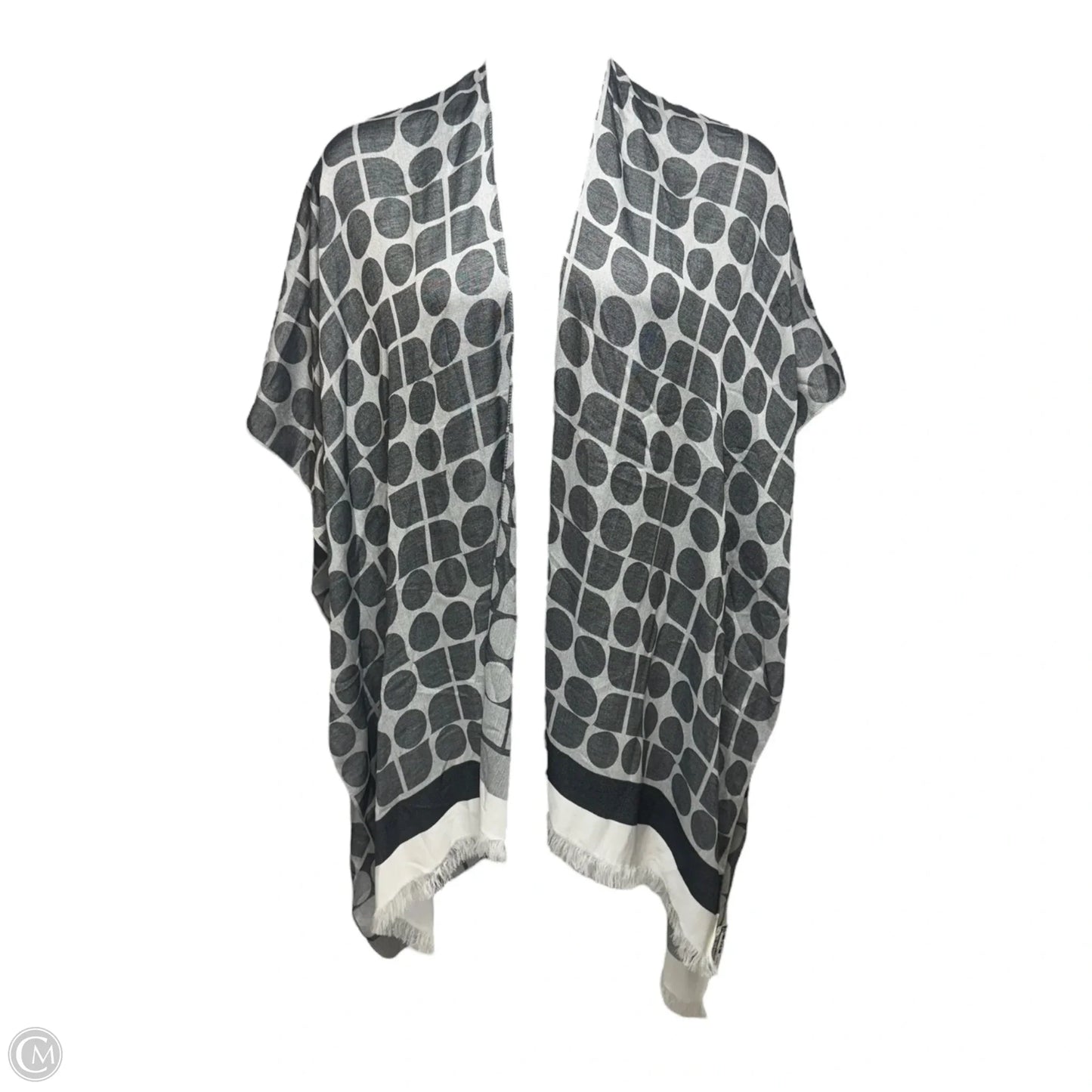 Shawl Designer By Kate Spade In Geometric Pattern, Size: Osfm
