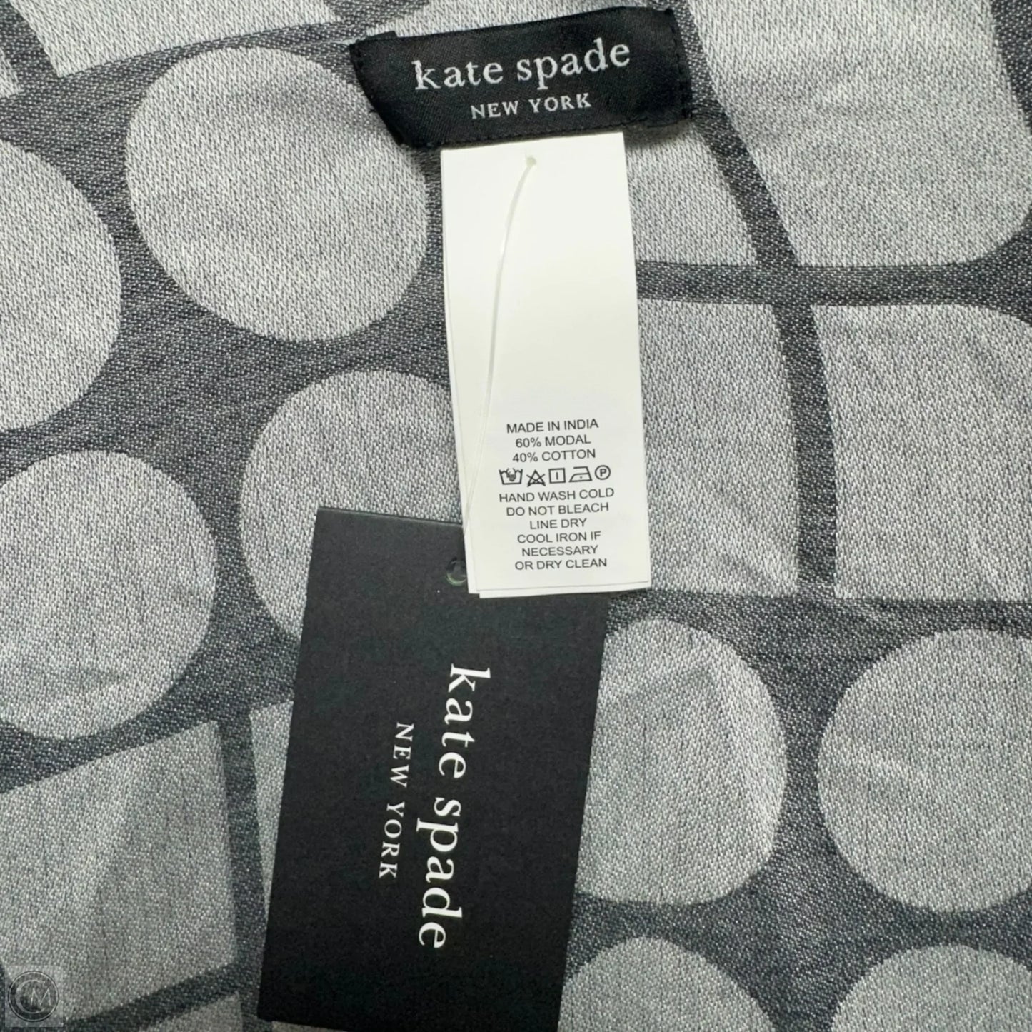 Shawl Designer By Kate Spade In Geometric Pattern, Size: Osfm