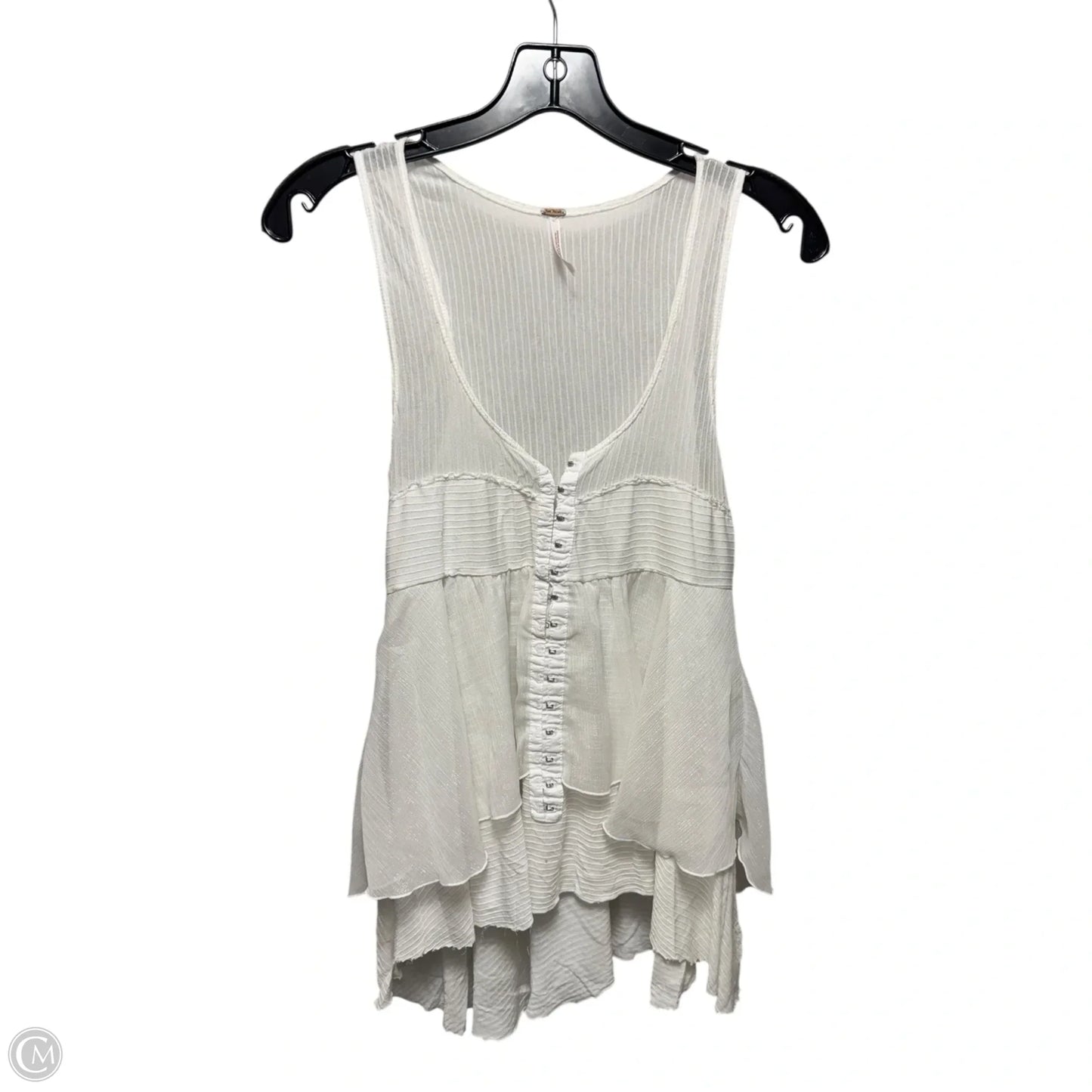 Tank Top By Free People In White, Size: S
