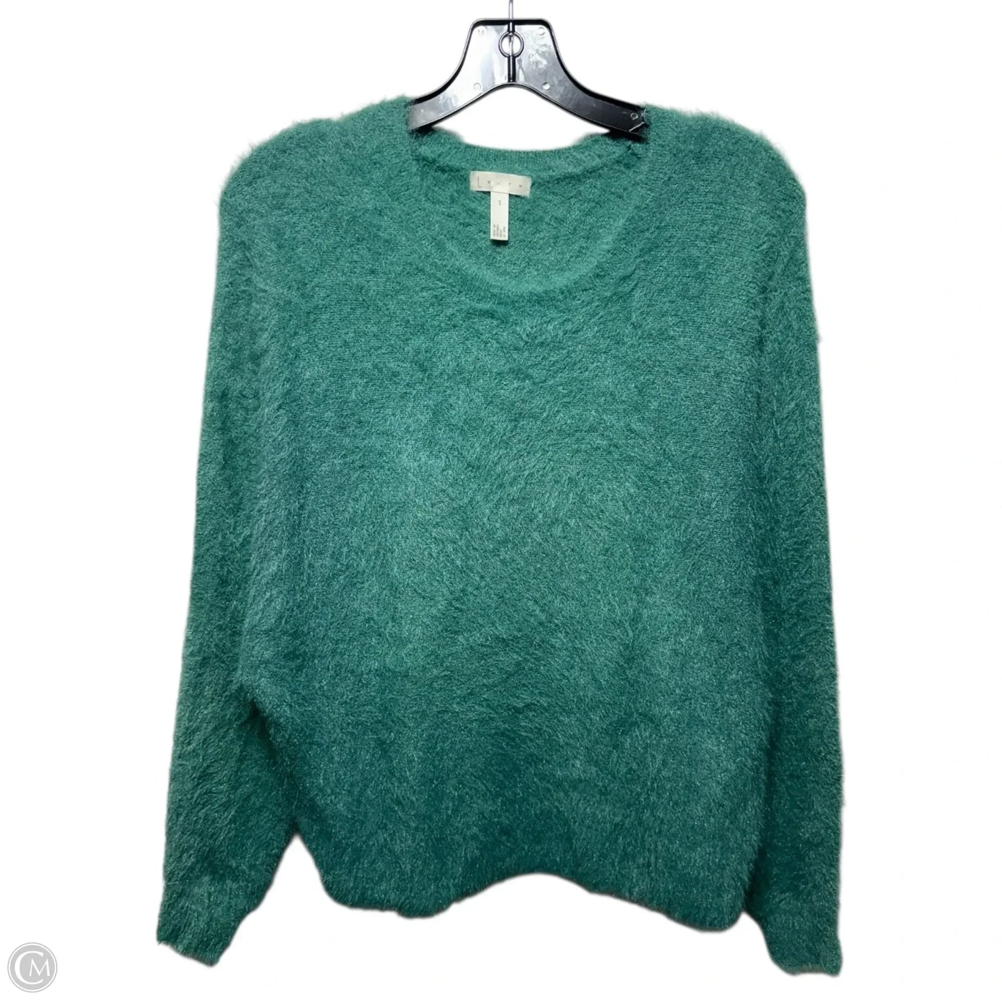 Eyelash Sweater By Leith In Green, Size: S
