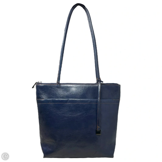 Handbag Leather By Hobo Intl, Size: Medium