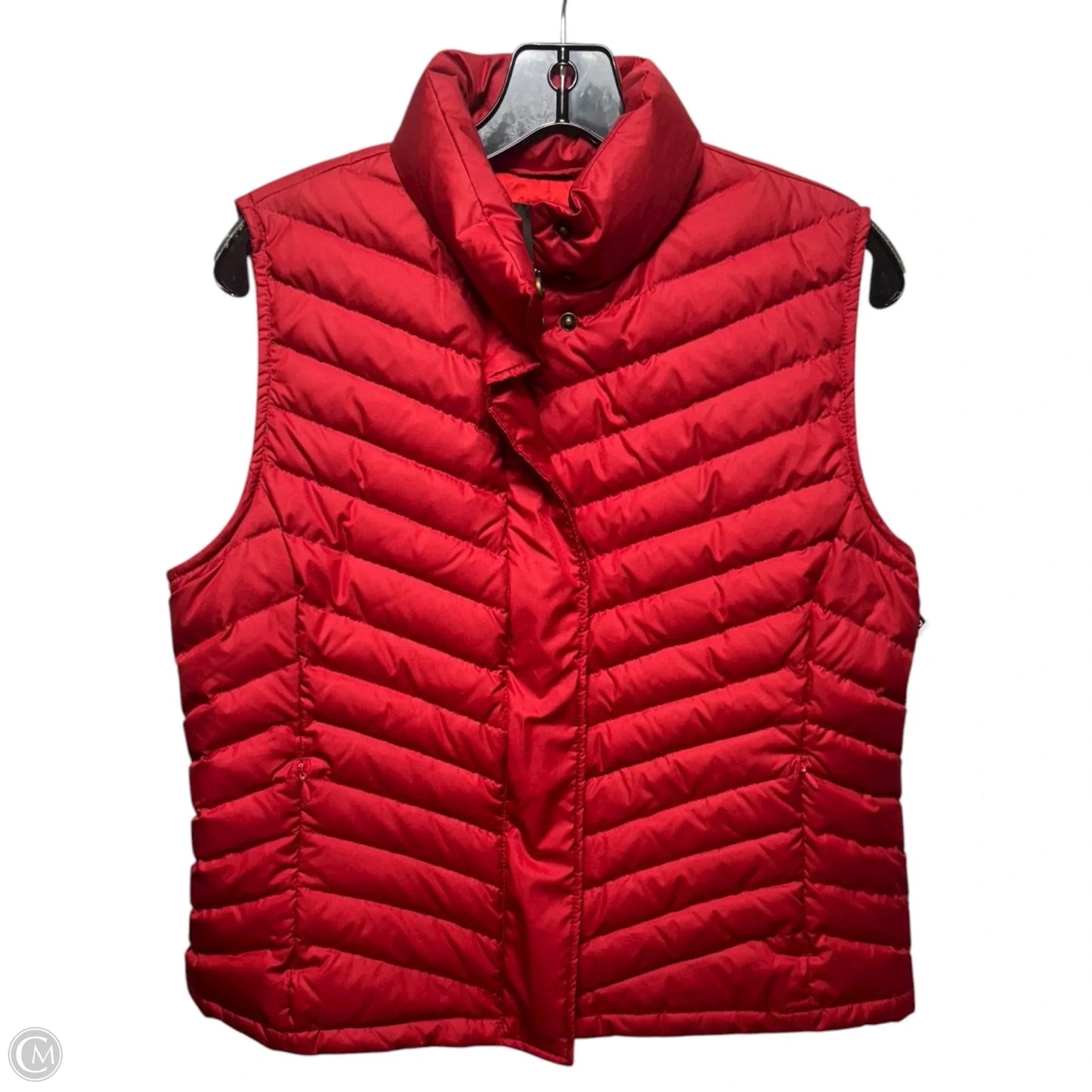 Vest Puffer & Quilted By Talbots In Red, Size: Lp