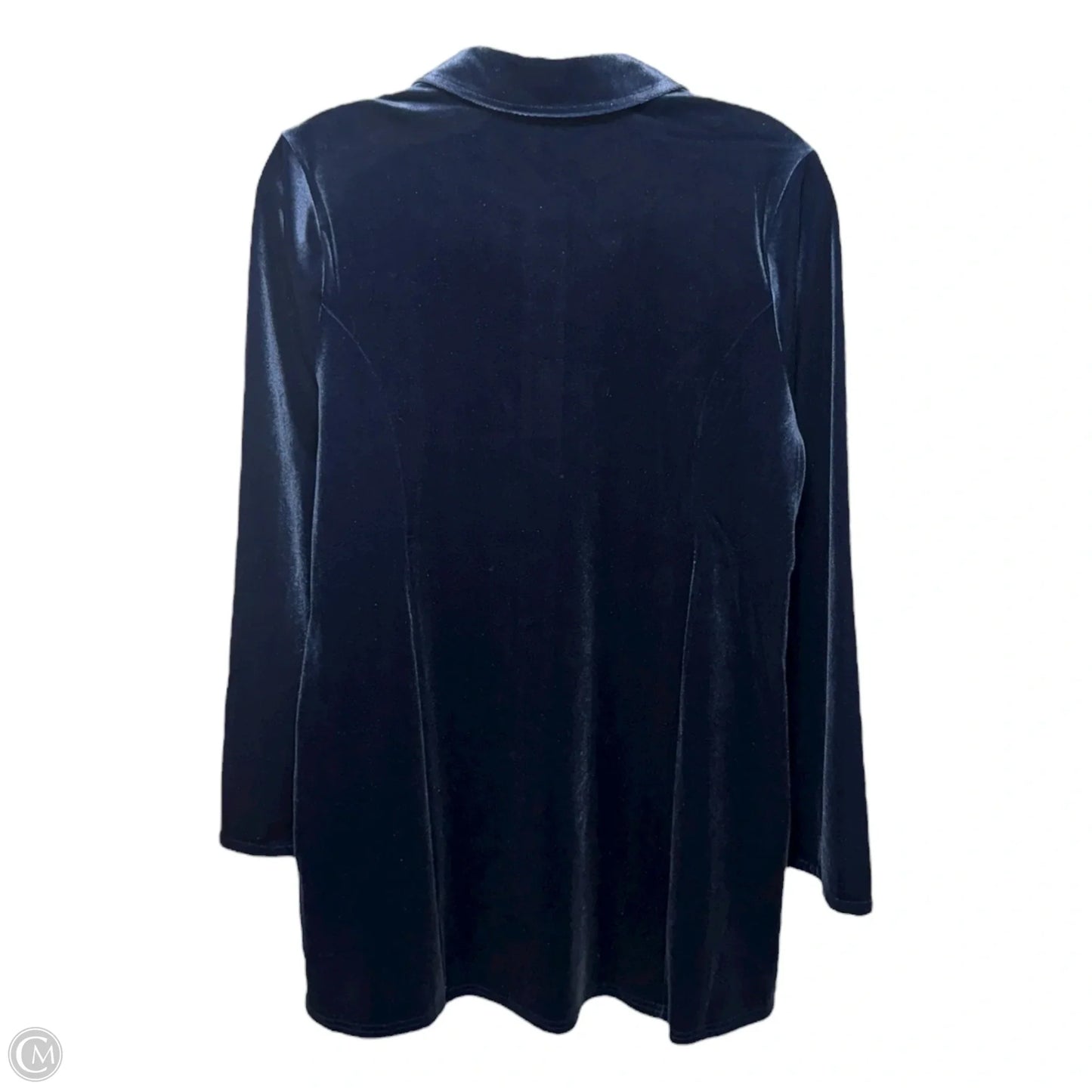 Top Long Sleeve By Soft Surroundings In Blue, Size: M
