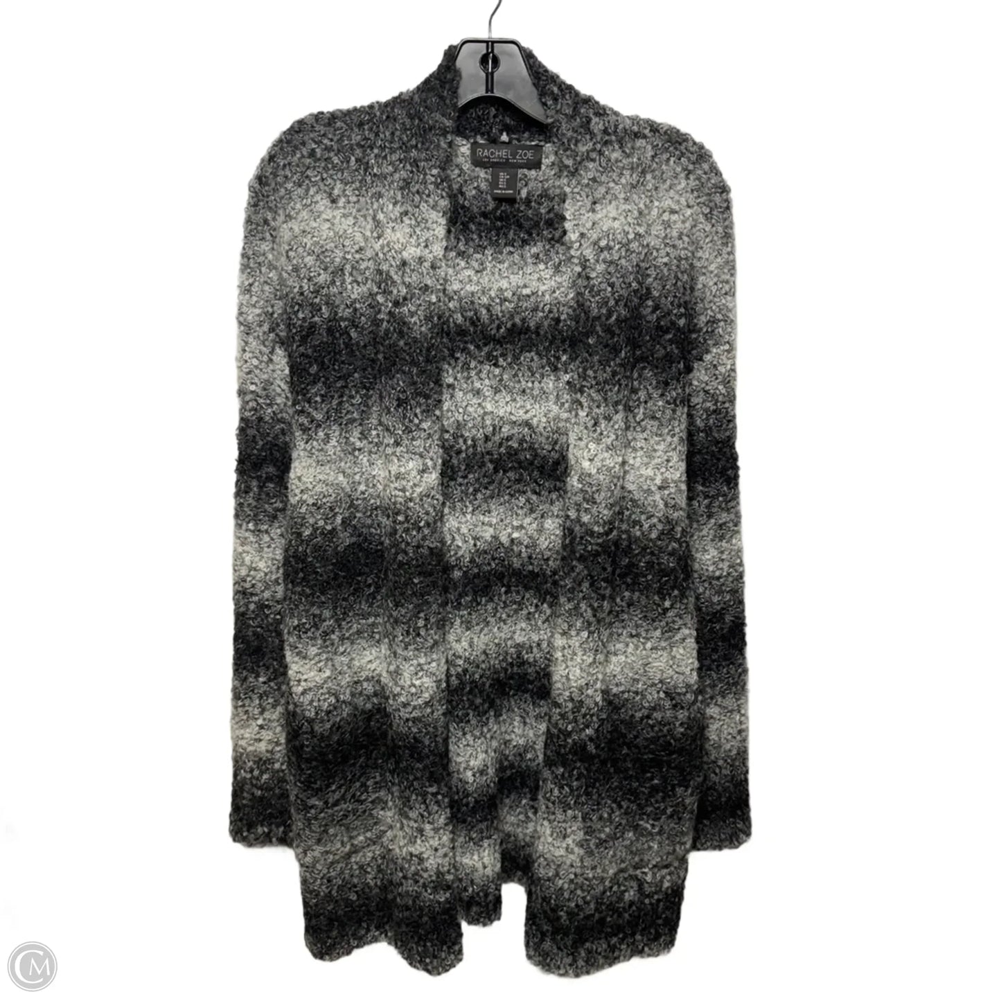 Sweater Cardigan By Rachel Zoe In Grey, Size: S