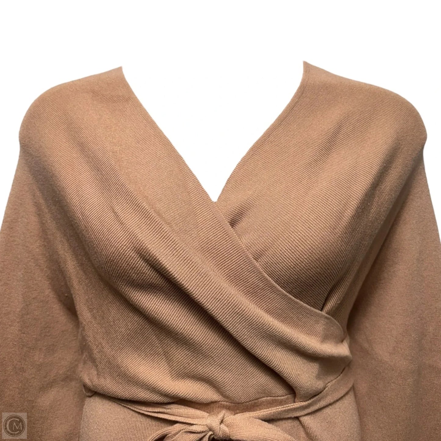 Knit Dress Casual Midi By Hyfve In Tan, Size: M