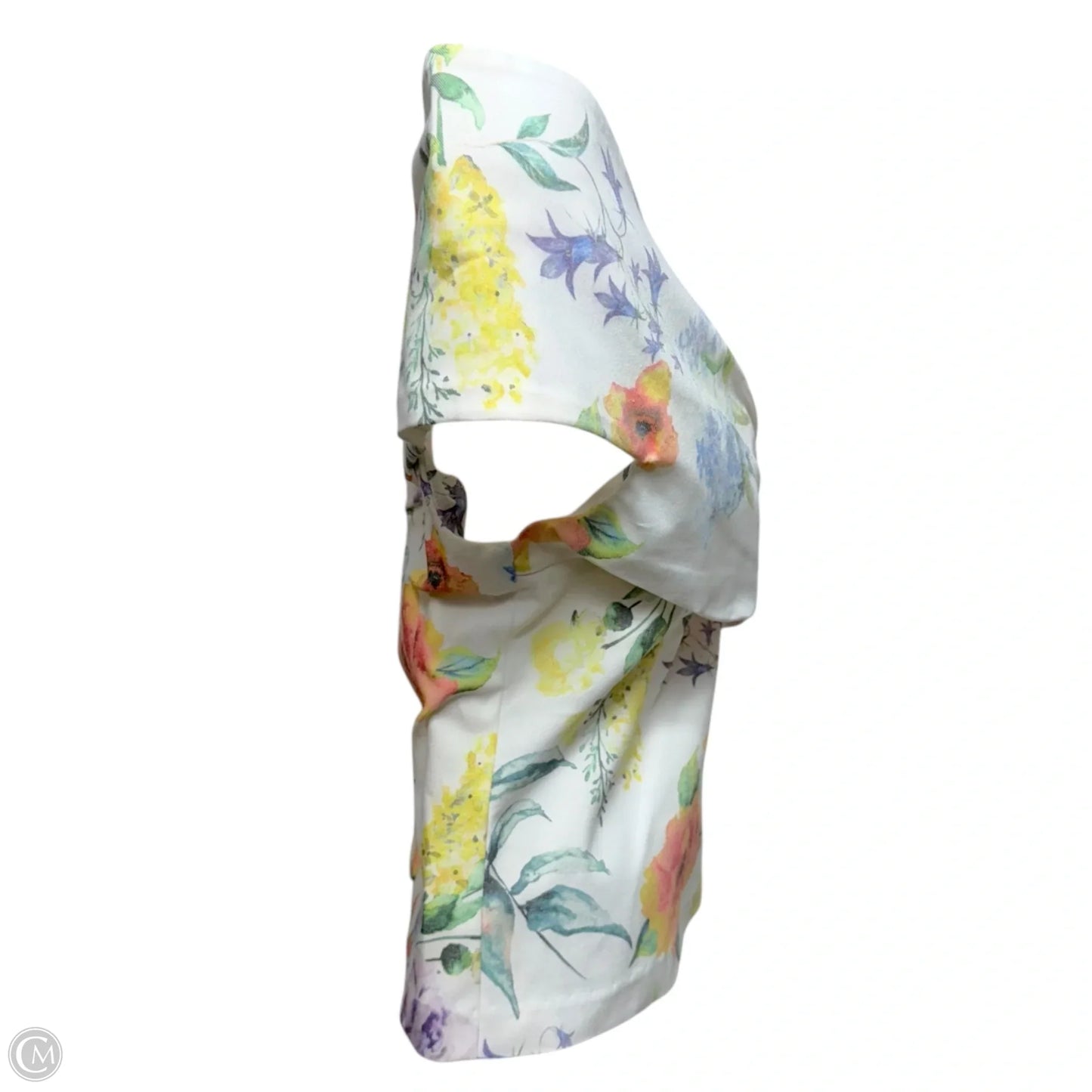Off-The-Shoulder Top By Curete In Floral Print, Size: 10
