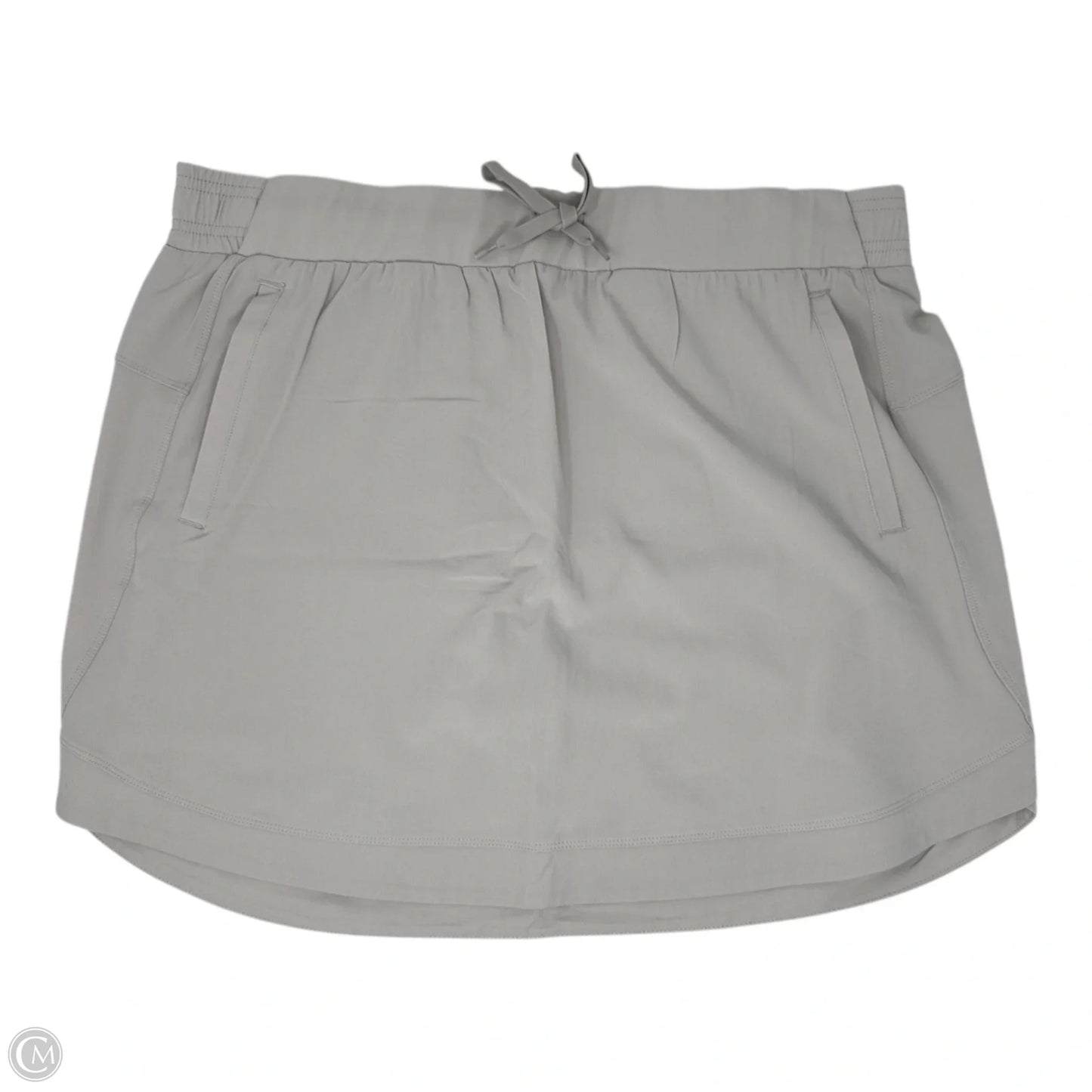 Athletic Skort By Rbx In Cream, Size: L