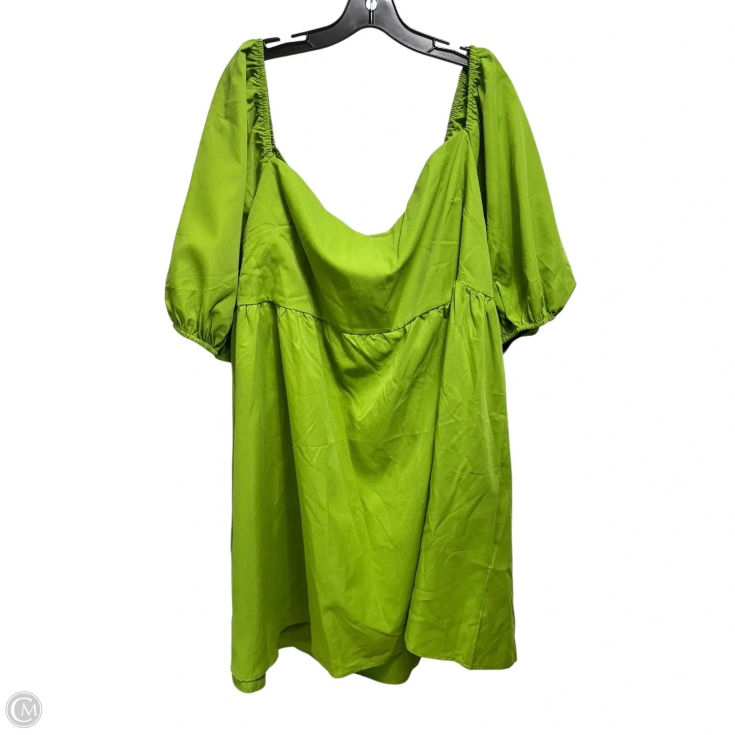 Dress Casual Midi By Boohoo Boutique In Green, Size: 2x