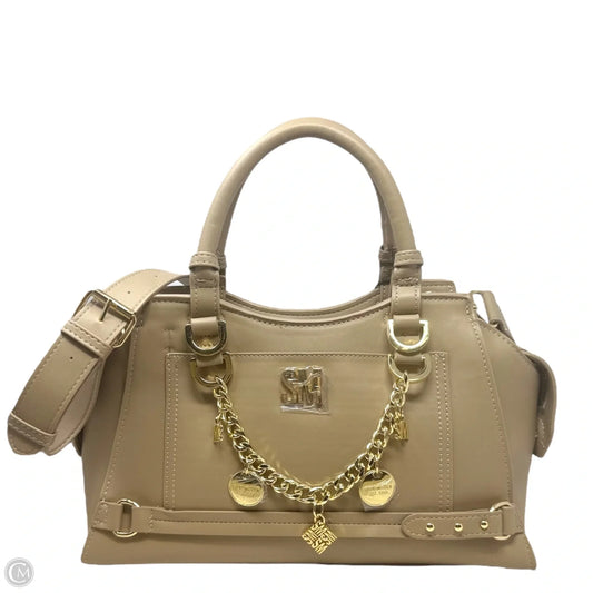 BCharmy Satchel By Steve Madden In Sandstorm, Size: Medium