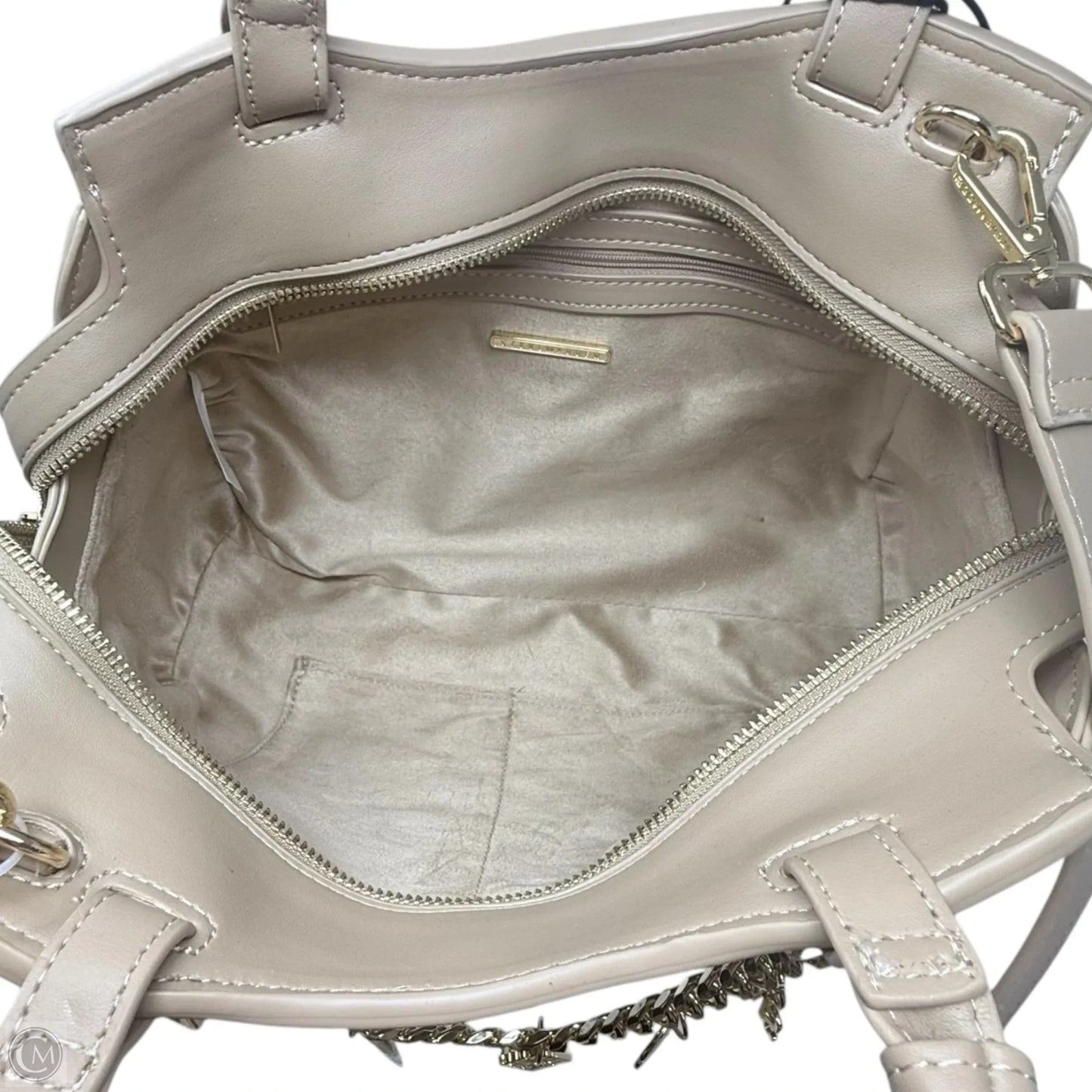 BCharmy Satchel By Steve Madden In Sandstorm, Size: Medium