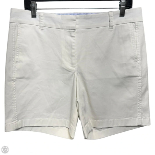 Stretch Chino Shorts By J. Crew In White, Size: 8